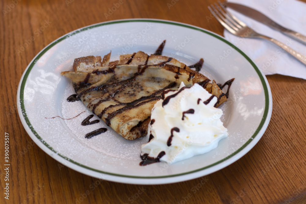 Chocolate pancake Chocolate pancake