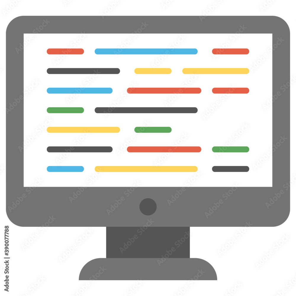 A flat icon graphic design of web
A flat icon graphic design of web