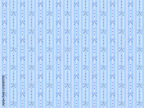  Seamless pattern of hand drawn ribbon. Vector illustration.