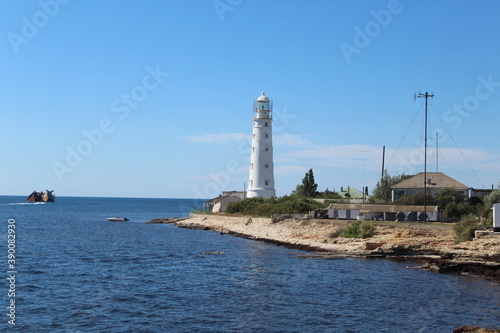 lighthouse on the island of island