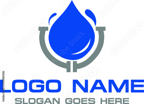 Plumbing Logo Design photo