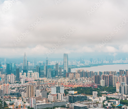 shenzheng city sky line 