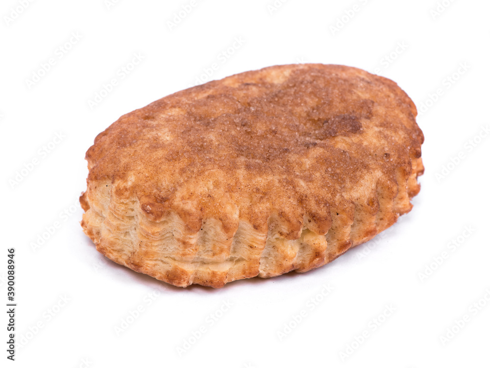 One puff pastry bun One puff pastry bun