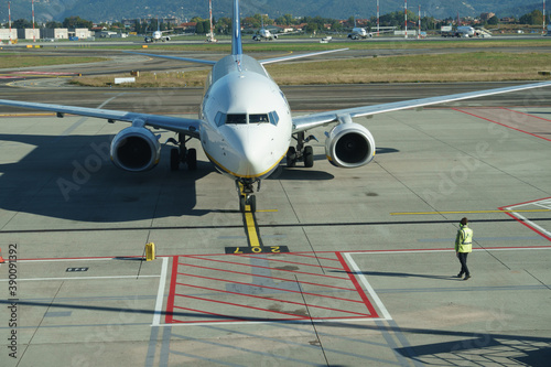 Obraz na płótnie Aereo w salonie
