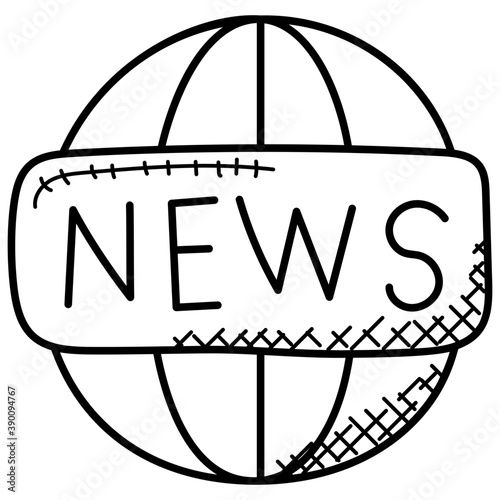 
Global networking connection, sphere worldwide concept vector icon
