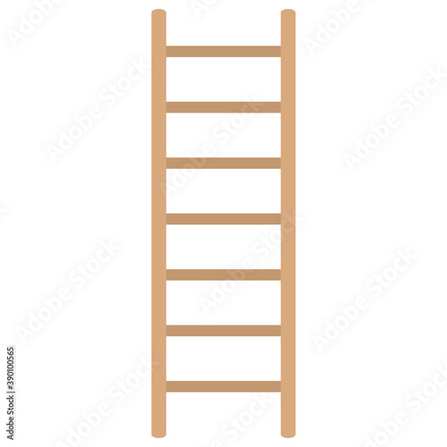 
Flat icon design of ladder steps
