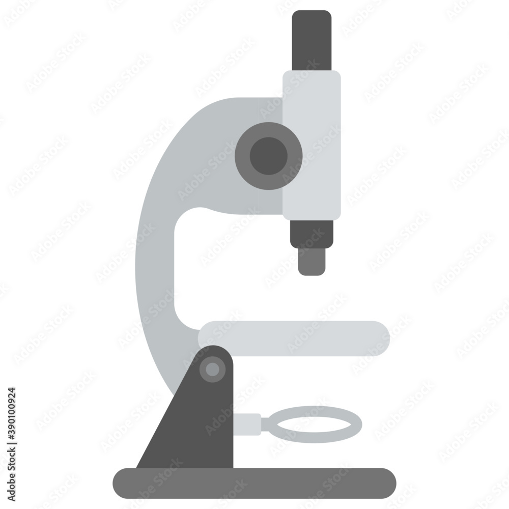 Flat design of microscope icon, lab research
Flat design of microscope icon, lab research