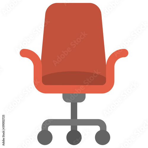 
A mesh revolving chair for office use, swivel chair
