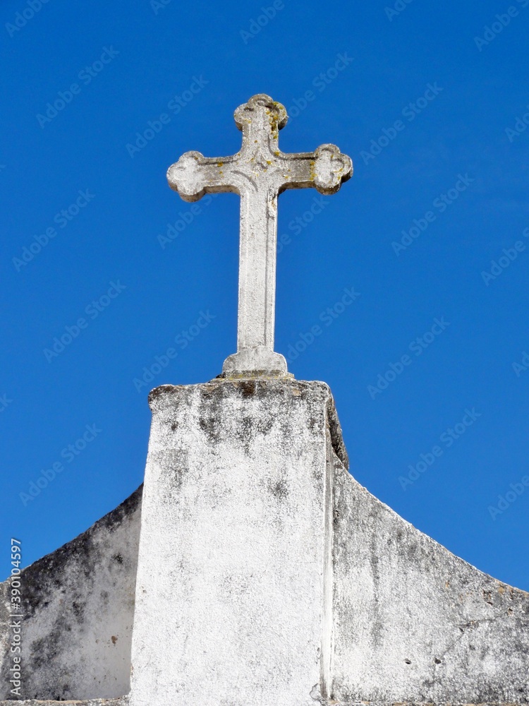 Religious cross in the Centro region in Portugal Religious cross in the Centro region in Portugal