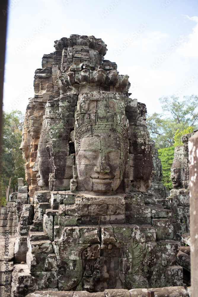 Angkor Wat Temple in the Ancient city of Angkor Thom, Siem Reap, Cambodia 