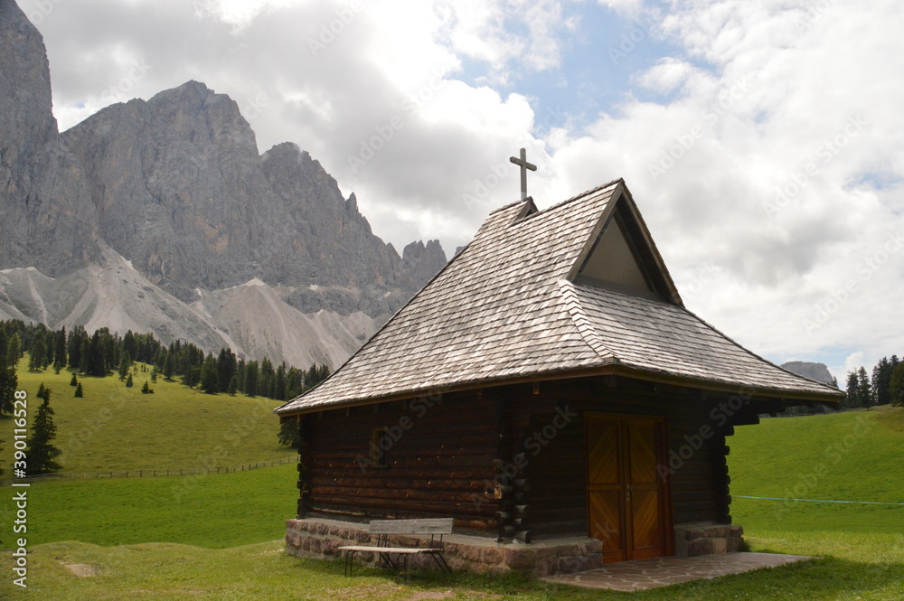 Hiking in the stunningly beautiful and dramatic mountains of South Tyrol in the Dolomites, Northern Italy Hiking in the stunningly beautiful and dramatic mountains of South Tyrol in the Dolomites, Northern Italy
