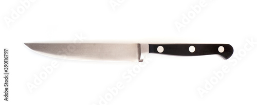 A sharp knife isolated on a white background