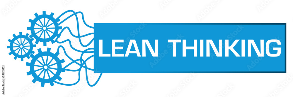 Lean Thinking Gears Random Lines Box Horizontal Lean Thinking Gears Random Lines Box Horizontal