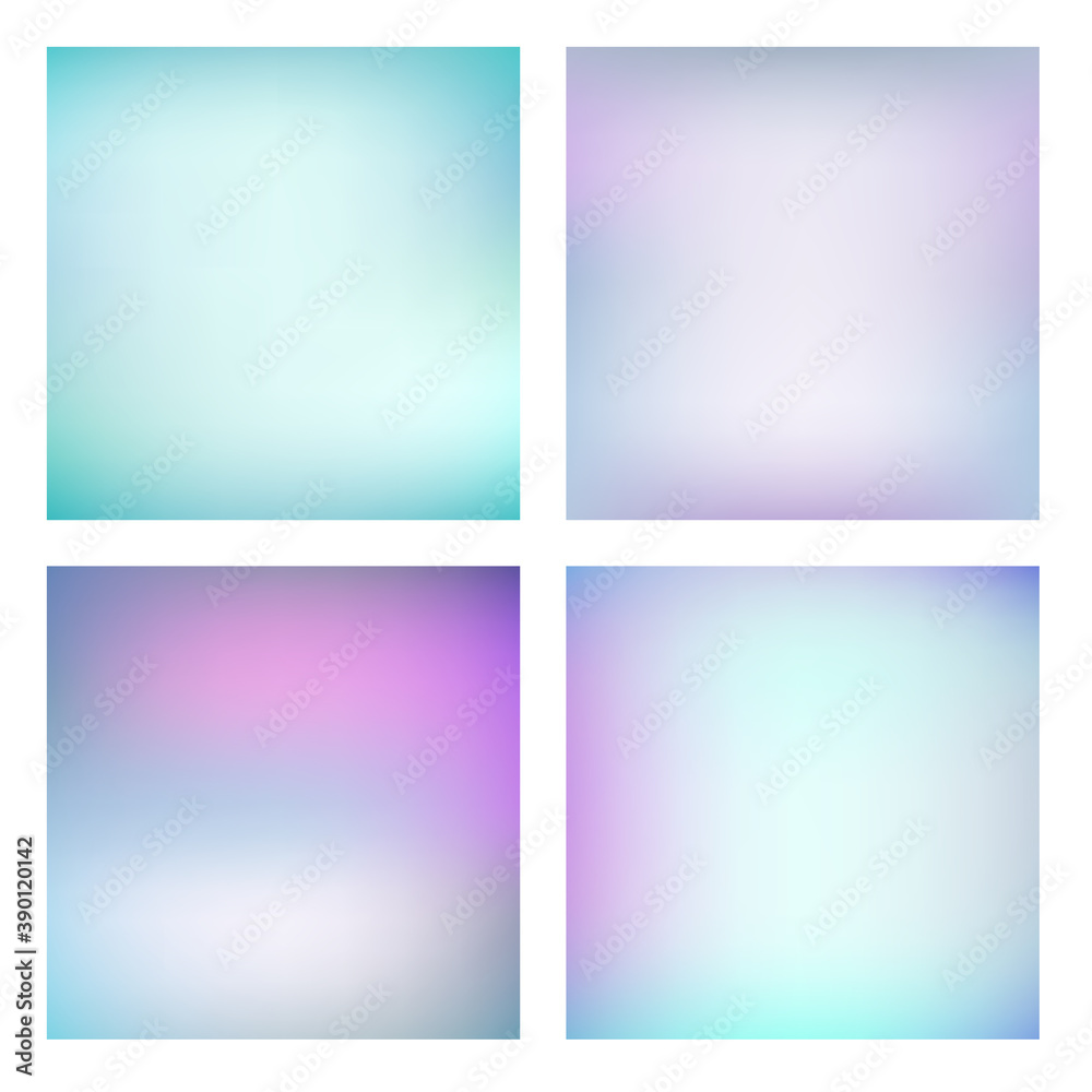 Obraz premium Abstract colorful smooth blurred vector background for design.