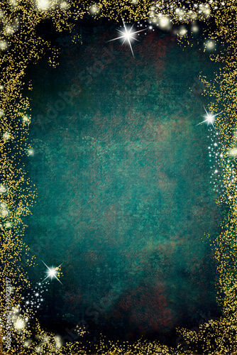 Christmas Nativity greetings cards, vertical copy space.