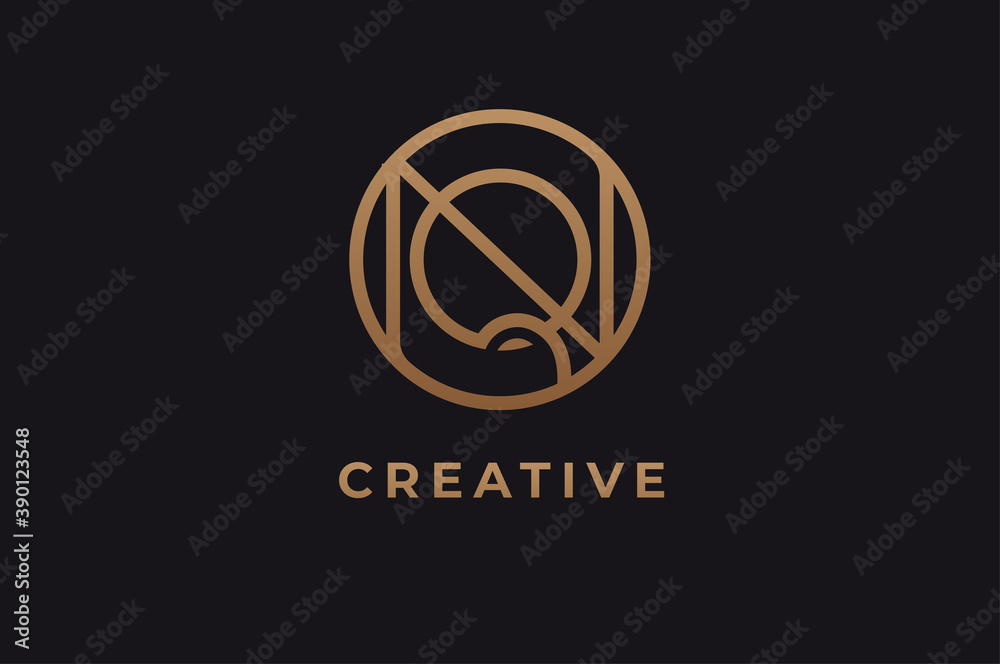 Abstract initial letter N and Q logo,usable for branding and business logos, Flat Logo Design Template, vector illustration Abstract initial letter N and Q logo,usable for branding and business logos, Flat Logo Design Template, vector illustration