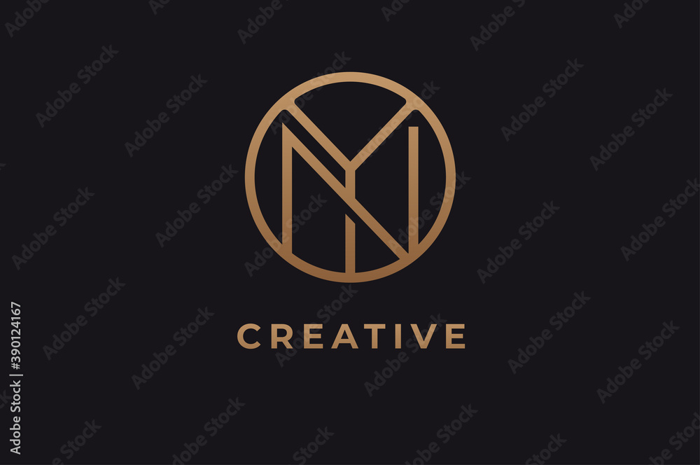 Abstract initial letter N and Y logo,usable for branding and business logos, Flat Logo Design Template, vector illustration Abstract initial letter N and Y logo,usable for branding and business logos, Flat Logo Design Template, vector illustration