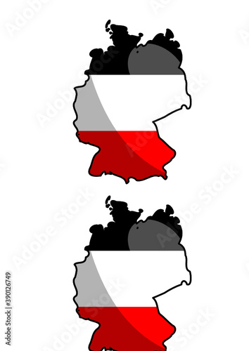 Deutschland Reichsbürger Flagge
