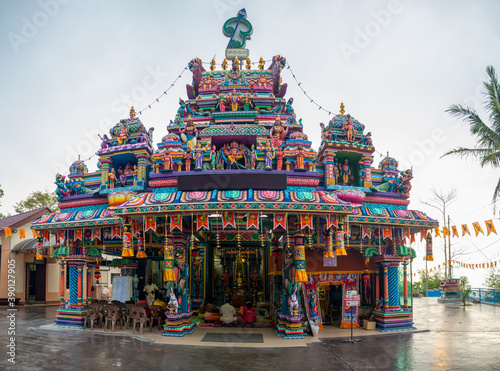 George Town, Penang Island, Malaysia [ Hindu temple, Indian culture ]