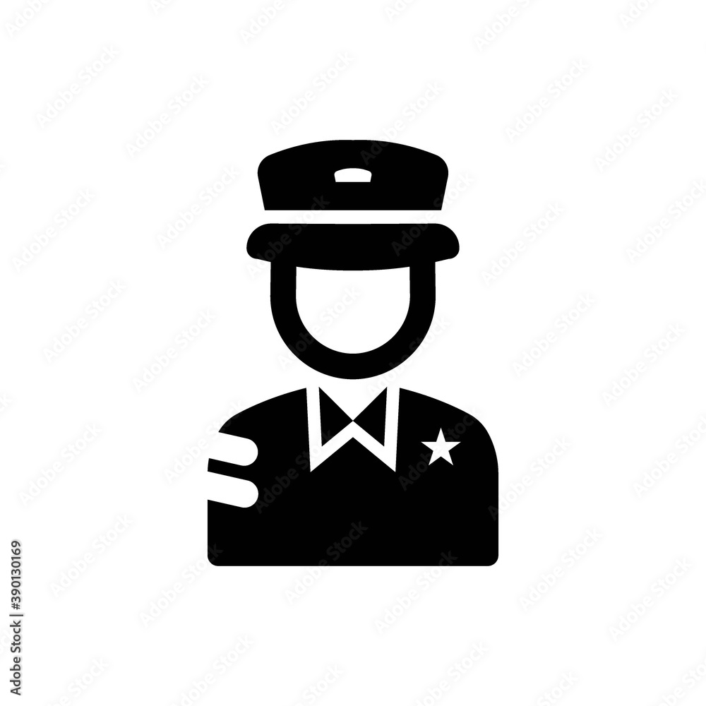 Police officer icon