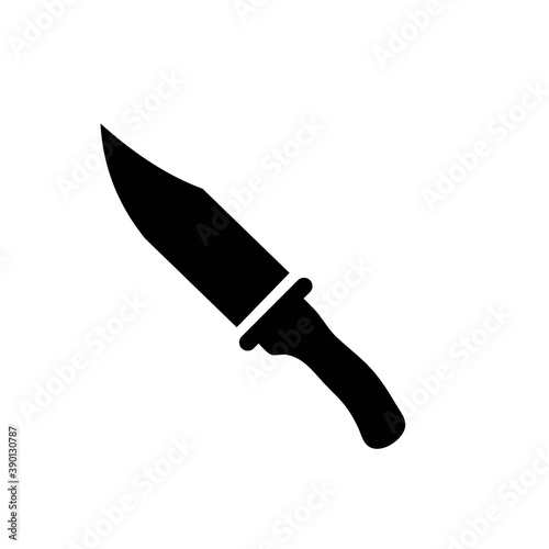 Crime knife icon
