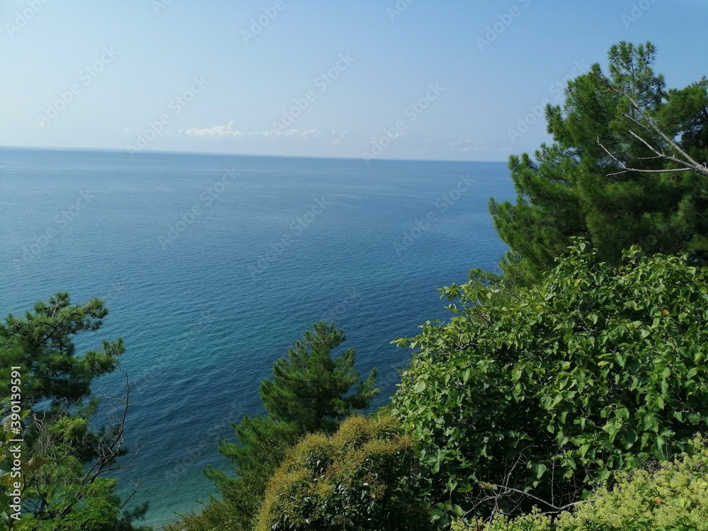 Obraz premium view from the sea