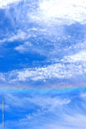 Fototapeta Naklejka Na Ścianę i Meble -  青空と虹