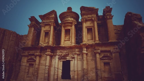 Ad Dayr Monastery Petra one of the New Sewen Wonders of the World photo