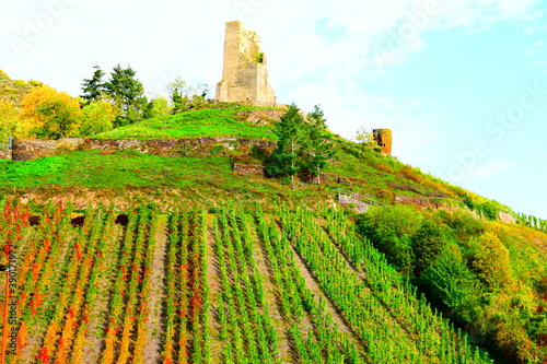 Ruine Coraidelstein über Klotten photo