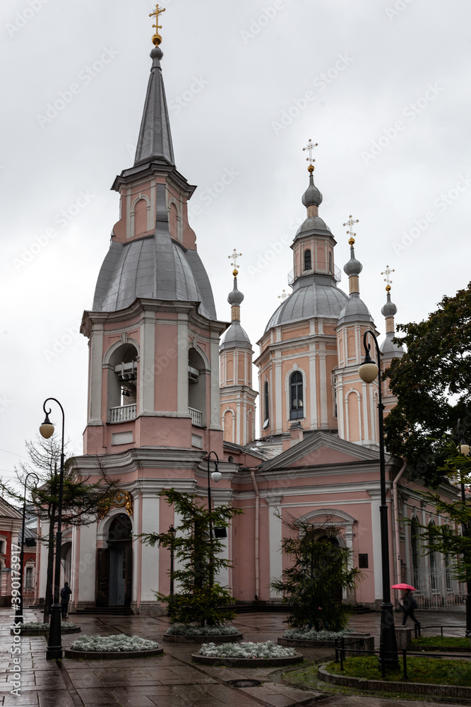 
St. Andrew's Cathedral on Vasilievsky island 