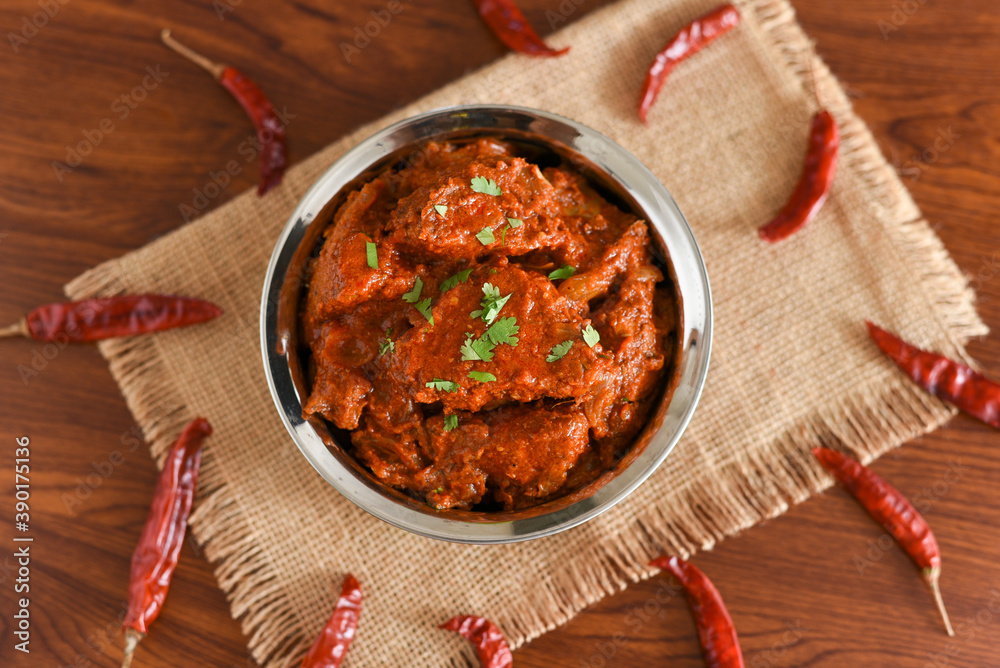 Spicy red fish curry Goan style fish vindaloo , chilly fish curry Indian Food curry Goa India . spicy Kerala Bengali fish curry side dish for Appam, rice , roti , chapati Spicy red fish curry Goan style fish vindaloo , chilly fish curry Indian Food curry Goa India . spicy Kerala Bengali fish curry side dish for Appam, rice , roti , chapati