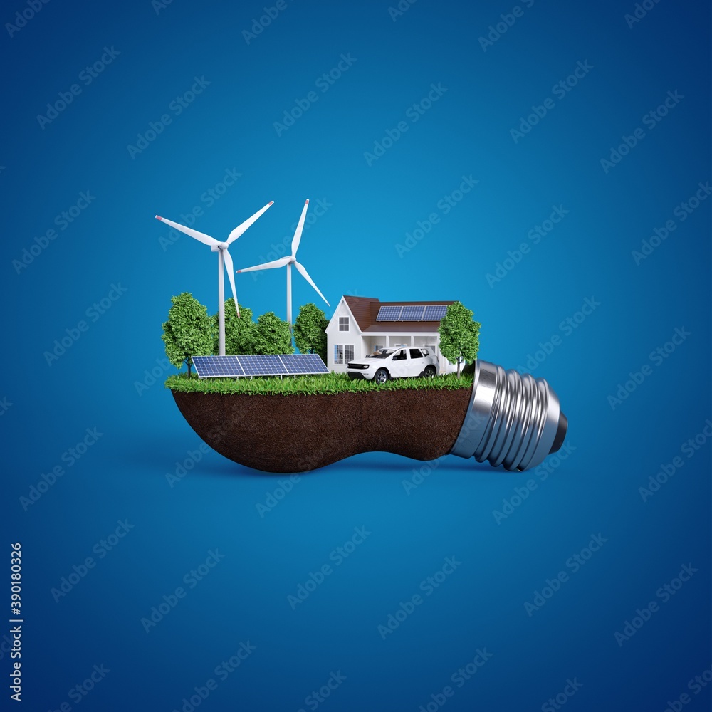 Fotografie Renewable ecosystem