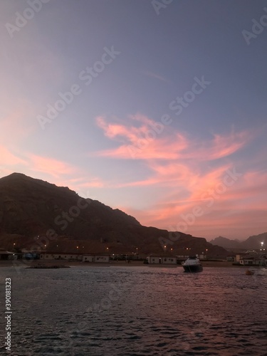 Sunset in Sharm El Sheikh