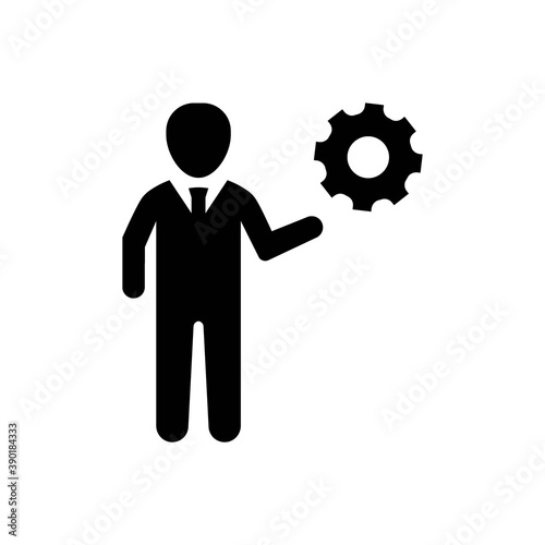Business strategy icon