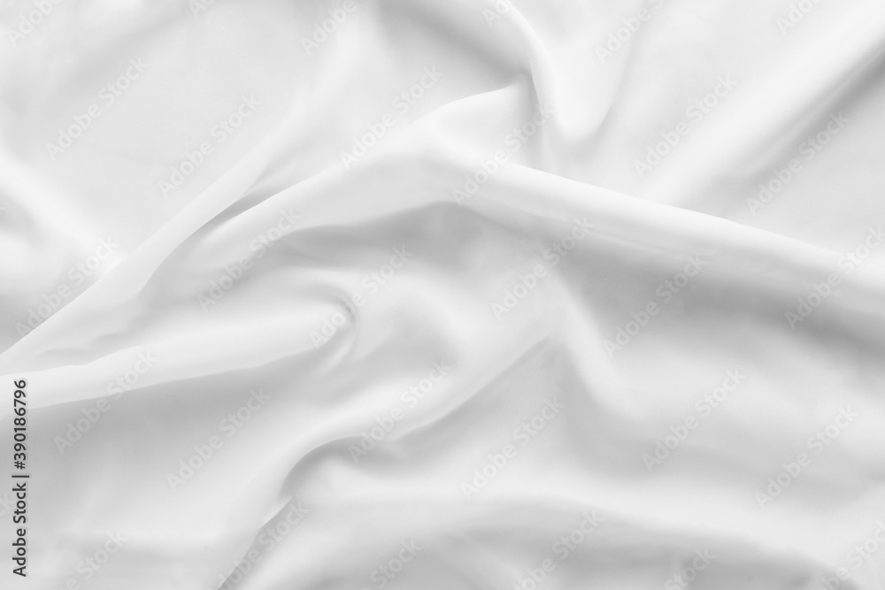 Pattern texture crumpled white fabric background Pattern texture crumpled white fabric background