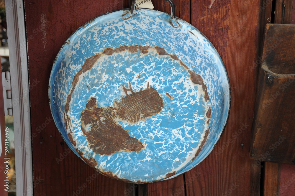 Old wash basin. Stock Photo | Adobe Stock