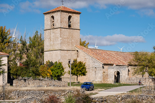 church of San Pedro Apóstol, 12th century, Villacadima, Guadalajara, Spain photo