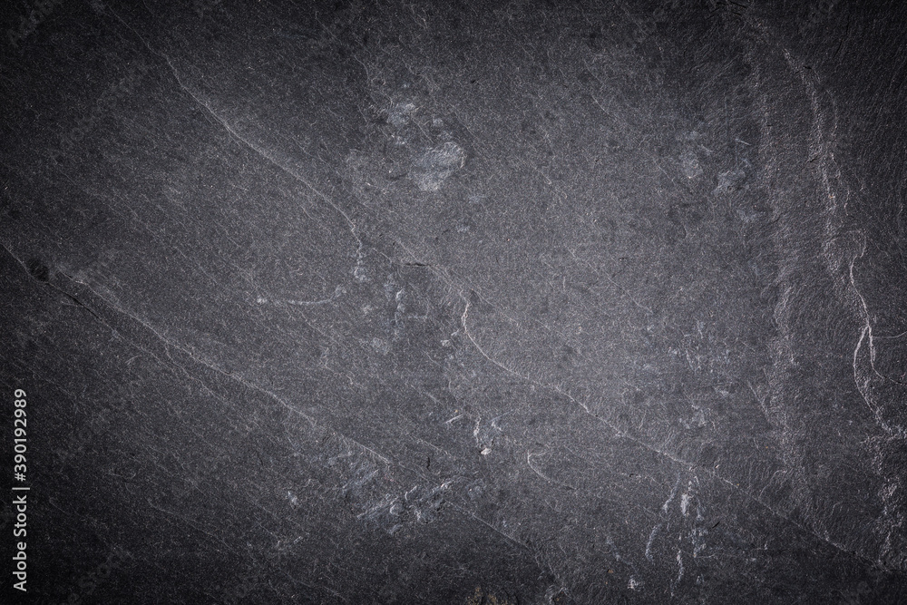 Dark gray or black slate texture background