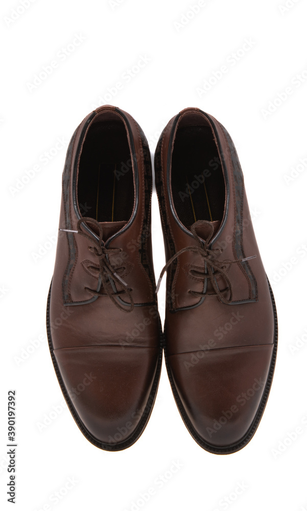 leather shoes isolated leather shoes isolated
