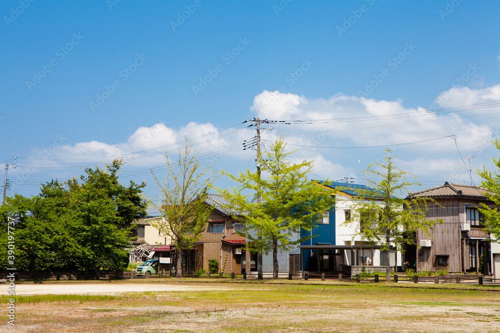 Obraz premium 長岡市の公園