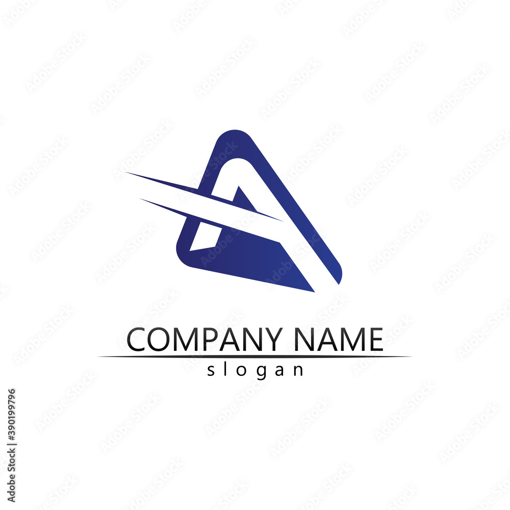 A Letter Logo Template