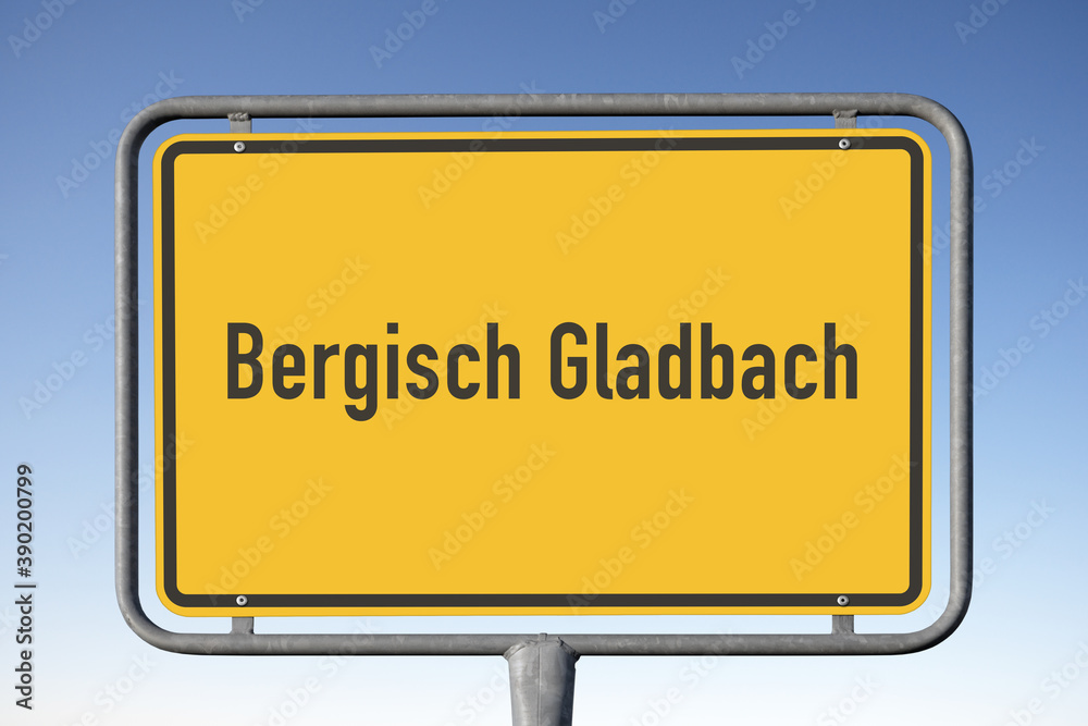 Bergisch Gladbach, Ortstafel, (Symbolbild)