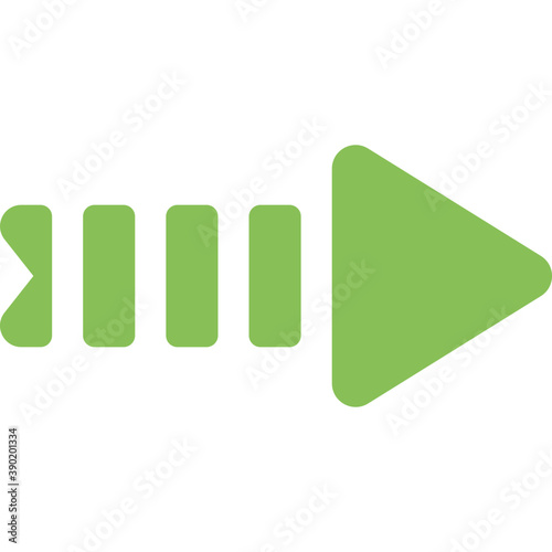 Free Download Directional right arrow with arrowhead is forward arrow - GFXLoad