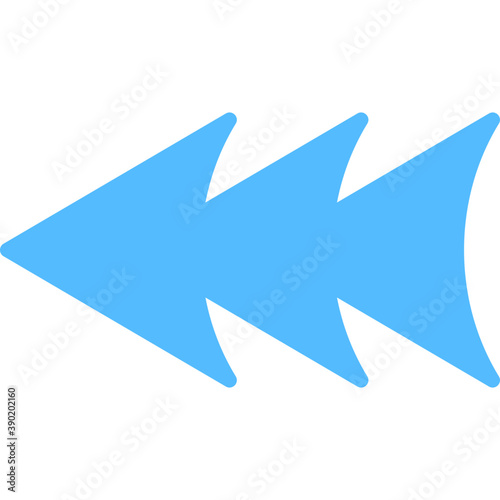 Free Download 
An arrow pointing left, flat icon design
 - GFXLoad