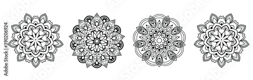 Mandalas para colorear photo