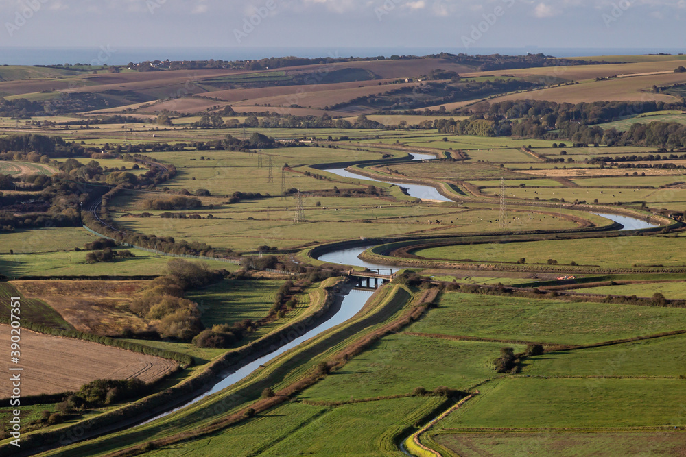 Obraz premium The View from Mount Caburn near Lewes