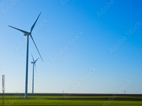 Eolienne en france, photo de haute qualitée 