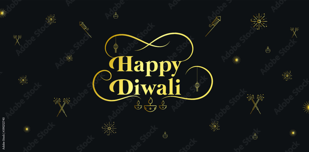 Happy Diwali luxury greeting cards, luxury banner design, logo design, icon design, festival logo design, luxury background