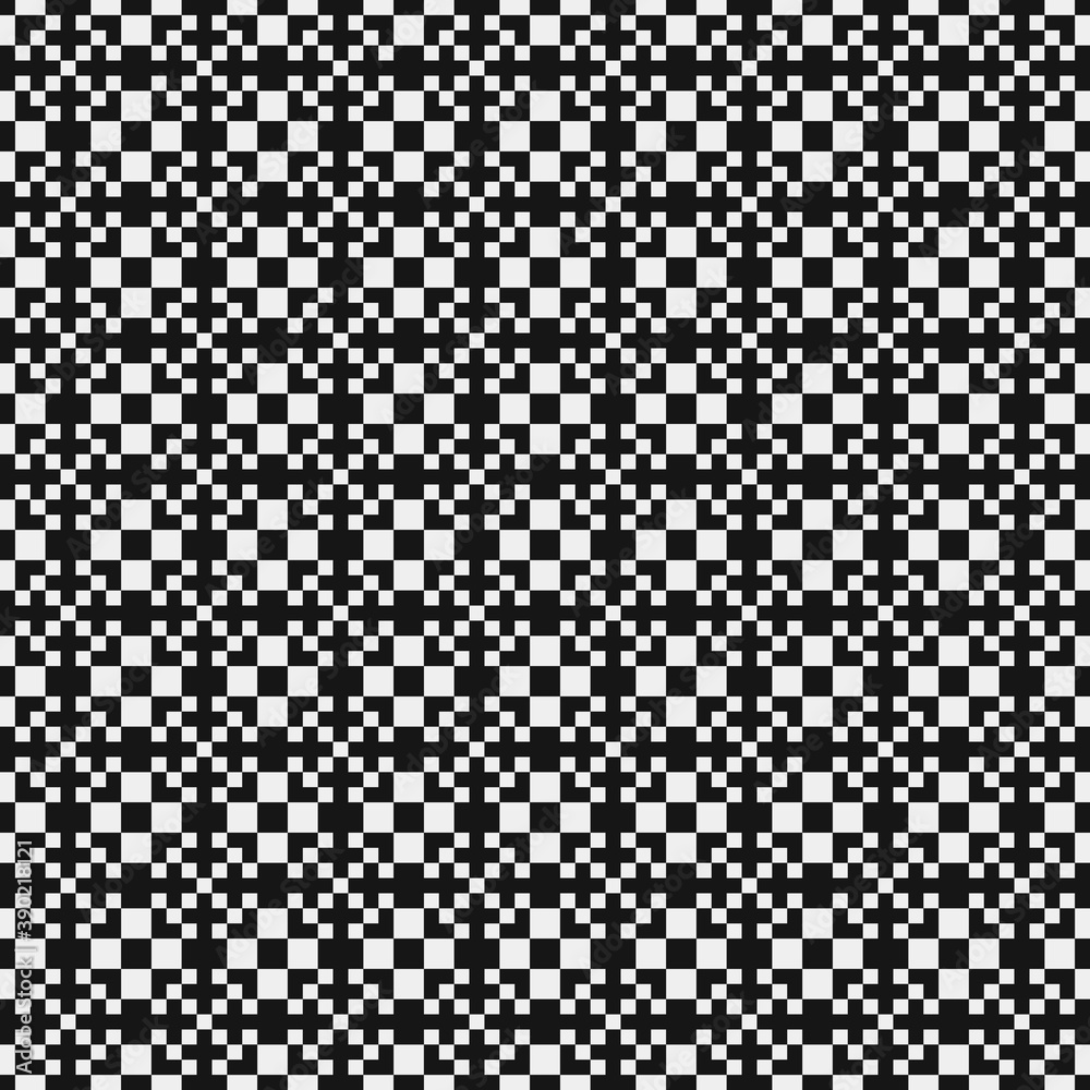 Abstract Cross Pattern Dots Logo generative computational art illustration