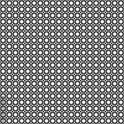 Abstract Cross Pattern Dots Logo generative computational art illustration